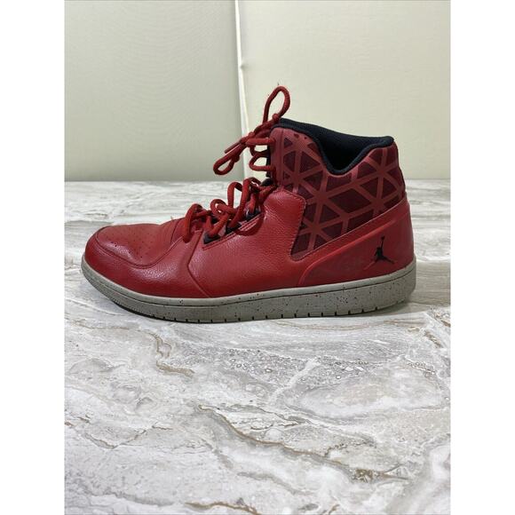 Nike Air Jordan1 Flight 3 Hi Tops Red/Black 743188-600 Men’s Size 12 - Picture 9 of 13